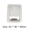 Children Seat Hook Cover Replacement for Mercedes-Benz C-Class W205 (Grey) Newly