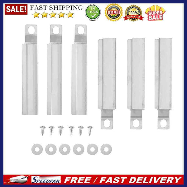 6 Sets Gas Grill Crossover Tube BBQ Replacement Parts for Charbroil Nexgril