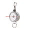 Stationery Metal Anti-Lost Clip Retractable Badge Holder Key Ring Lanyards