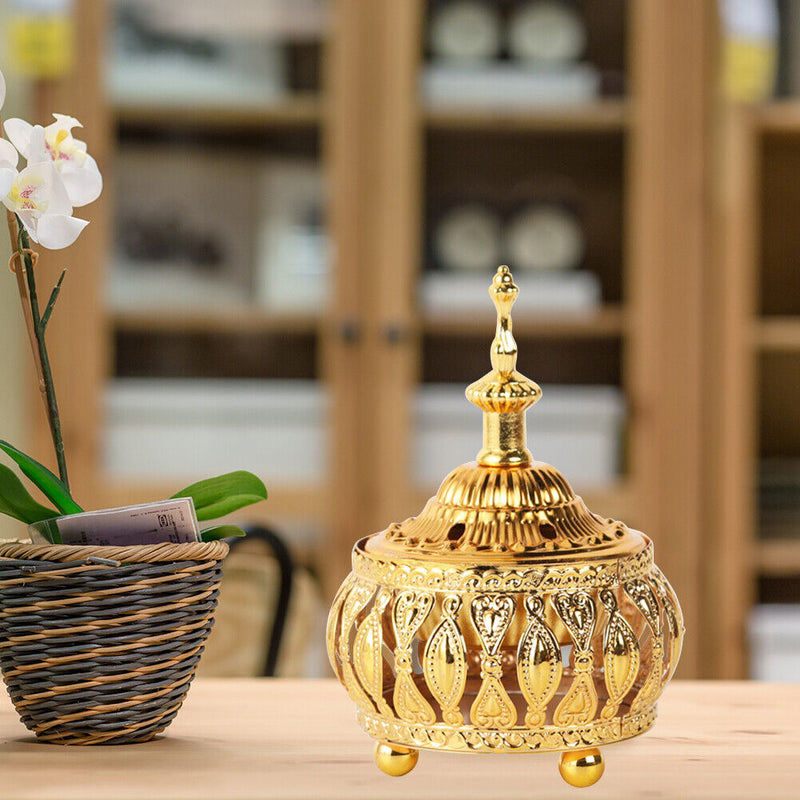 Middle Eastern Incense Burner Fashion Metal Sandalwood Censer Decoration