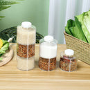 Container Spice Jars Condiment Tower Seasoning Cans Self-Stacking Bottles