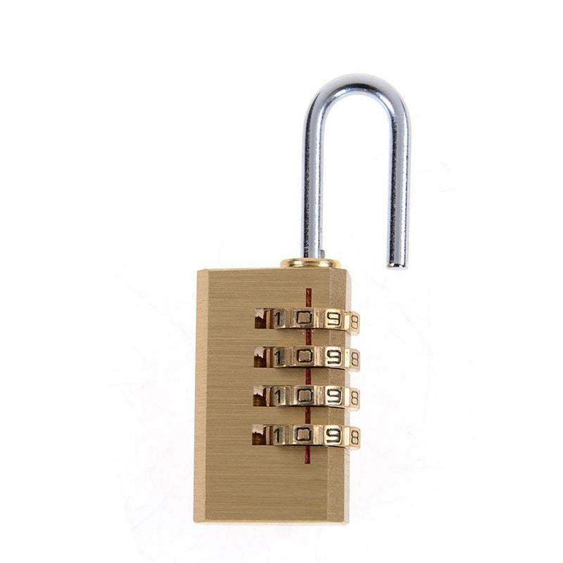 Door Gym Combination Padlock Travelling Code Lock 4 Digits Number Password Lock