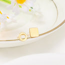 Girls Simple Small Earrings Set Geometric Stud Earrings Tiny Ear Studs Mixed