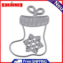 2pcs Snowflake Christmas Boat Cutting Dies Stencils Scrapbook Photo Al