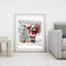 DIY Canvas Paint By Numbers Set Oil Hand Painted Santa Claus Drawing Kit Craft