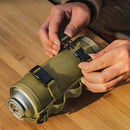 Gas Tank Protective Case Fuel Cylinder Outdoor Camping Gas Storage (Green) Newly