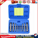 10pcs M4-M22 Broken Head Taps Extractor Stripped Screw Remover Guide Set Newly