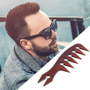 Men Hair Texture Wide Tooth Texturizing Comb Man Oil Head Hair Comb (Brown)