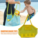 Foldable Swimming Sport Tote Outdoor Child Toys Storage Beach Bag (Yellow)