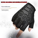 Anti Slip Men Women Half Finger Gloves Training Fingerless Gloves (Black) Newly