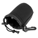 Waterproof Soft Neoprene Camera Lens Pouch Drawstring Protector Case (S) Newly