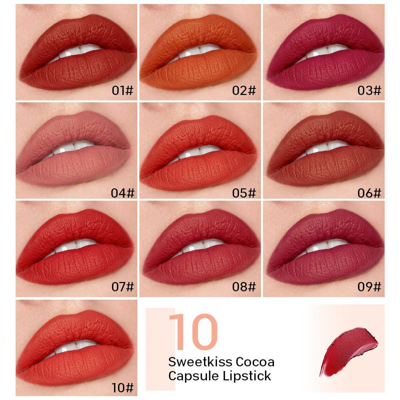 Waterproof Longlasting Pocket Mini Lipstick Capsule Matte Tint Lip Makeup Candy