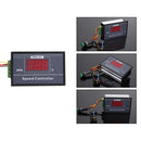 Digital Display Motor Speed Controller DC 6-60V 30A PWM Stepless Governor Switch