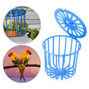 Parrot Feeder  Bird  Feeder Cage  Fruit Vegetable Holder  Hanging  Basket
