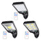 LED Solar Wall Light Outdoor Motion Sensor Lamp Garden Remote Lamp (72COB)
