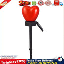 Solar Streetlight Outdoor Lawn Garden Path Yard Love LED Stake Lamp (Red) Newly