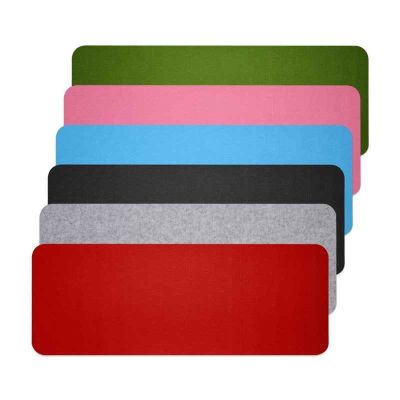 Wool Felt Modern Laptop Cushion Table Keyboard Mouse Pad Computer Desk Mat