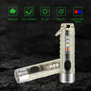 SST20 LED Flashlights Waterproof 400LM Outdoor Camp Pocket Keychain Light Torch