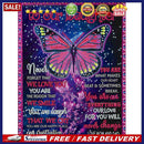 DIY Diamond Painting Butterfly English Special Shaped Part Drill Mosaic Pic