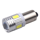LED 12V 5630 6 SMD Car Wedge Side Light BA9S T4W H6W 363  License Plate Bulb