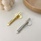 Women Cute Geometric Key Scissors Alloy Hair Clip Wrench Headwear Metal Hairpin