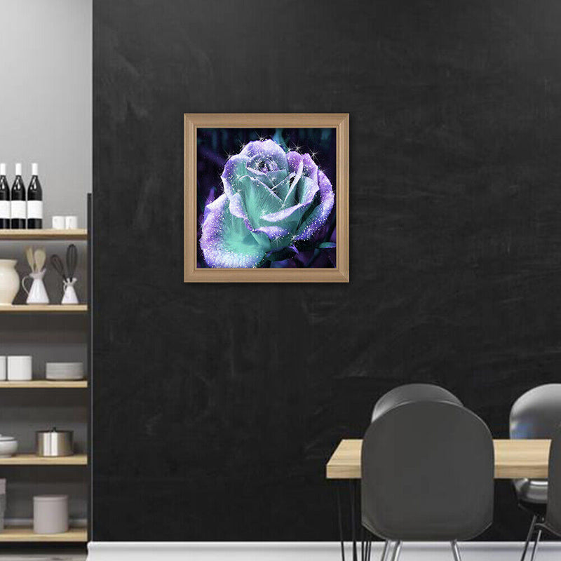 5D DIY Full Drill Diamond Painting Glitter Flower Cross Stitch Embroidery Gift