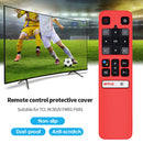 TV Remote Controller Silicone Full Cover for TCL RC802V FMR1 FNR1 (Red)