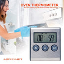 Kitchen Cooking Digital BBQ Meat Thermometer Grill Stainless Steel Probe