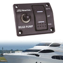 3-Way 12V/24V Yacht Auto Manual Bilge Pump Switchs Marine Rocker Boats Panel