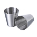 4pcs/Set 30ml Wrinkles Wine Cups Outdoor Portable Stainless Steel 1 oz Wine Cup mi