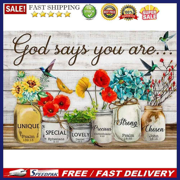 Birds And Flower Oil Paint By Numbers Kits Canvas Picture DIY Wall Art Craf