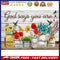 Birds And Flower Oil Paint By Numbers Kits Canvas Picture DIY Wall Art Craf