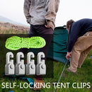 Outdoor Automatic Lock Hook Set with Rope Strong Load Bearing Secure & Connect