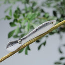 5pcs 10cm 6g Bionic Loach Fishing Artificial Crankbait Soft Baits (White)