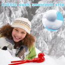 Snowball Maker Tool Duck Shape Snow Ball Tongs Clip with Handle (Red) Newly