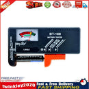 BT-168 Battery Capacity Tester Load Analyzer AAA 9V 1.5V Button (Pointer) Newly