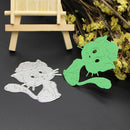 Transparent Silicone Cat Shape Mould Seal Embossing Metal Paper Cut Card Mo