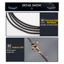 Roof skylight glass wind protection damping soundproof sealing car accessories