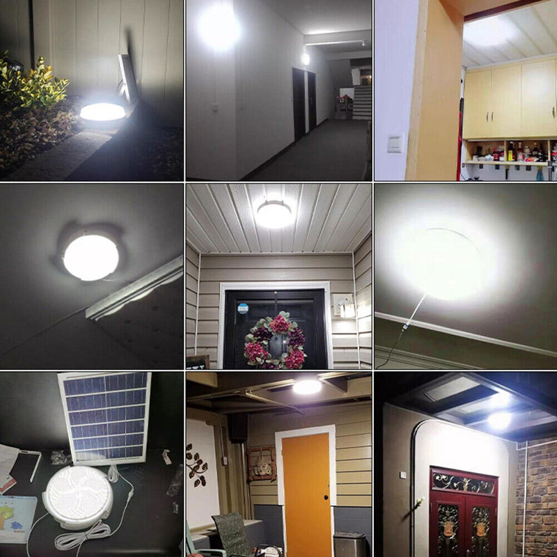 #A Indoor Solar Ceiling Light Low Energy Consumption Dustproof for Indoor Home R