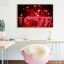 Full Round Drill Craft 5D DIY Romantic Love Diamond Painting Poster Wall Decor