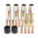 Tool Parts Consumable Set Black Cap 15AK Assembly Welding Torch Torch Head
