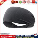 Sports Headband Men Women Running Quick Drying Elastic Hair Band (Grey) Newly