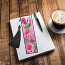 2pcs DIY Diamond Painting Leather Bookmark Butterfly Tassel Crafts (FQY033)