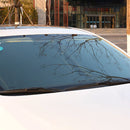 Car Front Windscreen Cover UV Protection Parking Universal Sunshade Visor Black