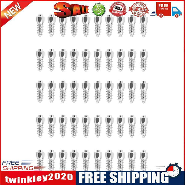 Car Tire Anti-Skid Screws Studs Tungsten Steel Snow Tire Spike Nail (50pcs)