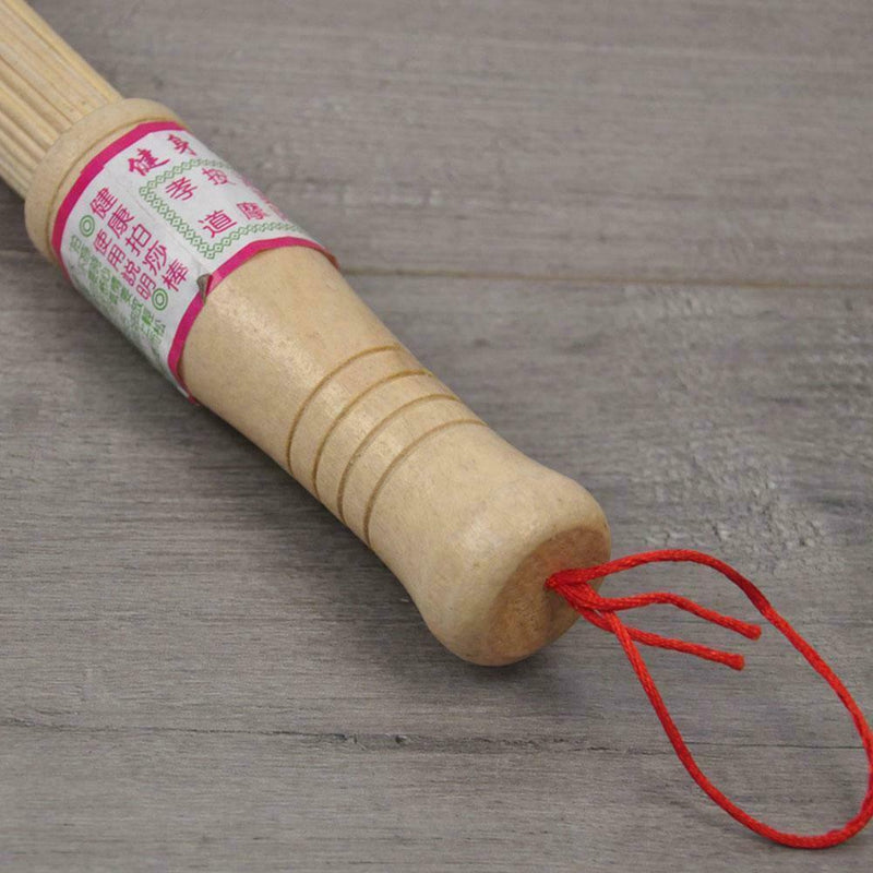 Bamboo Wood Massager Promote Circulation Blood Relaxation Fatigue Stick K0 best