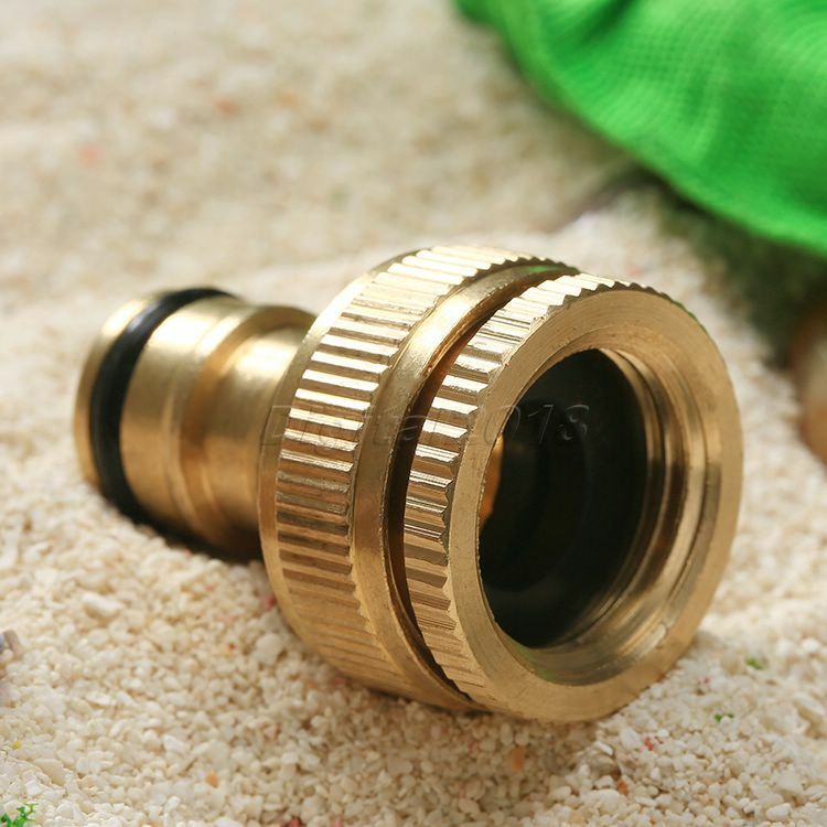 3/4" Brass Threaded Hose Tap Water Pipe Connector Tube Fitting  Accessory Tool