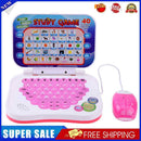 Bilingual Early Educational Learning Machine Kids Laptop Toys with Mouse