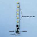 1.2V Flame Light Circuit Board 12LED Solar Candle Lamp Board Control Drive Board