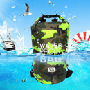 Outdoor Dry Bag Swimming Waterproof Sack for Boating Rafting (30L Green)